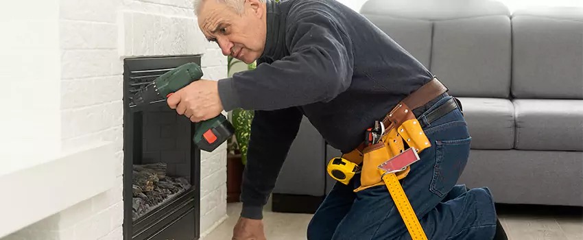 New Indoor Fireplace Installation in Camden, New Jersey