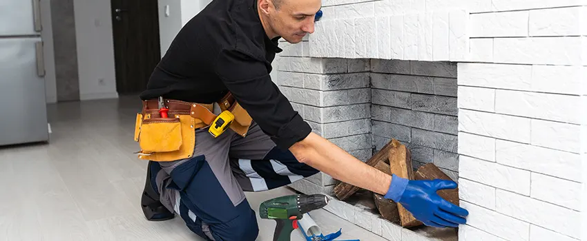 Fireplace Damaged Damper Frame Repair Services in Camden, New Jersey